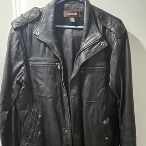 Danier Black Leather Jacket